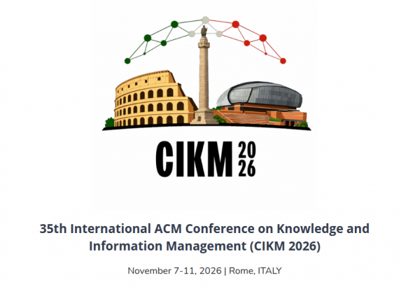 The 35th ACM International Conference on Information and Knowledge Management (CIKM 2026) 논문 3편 게재 thumbnail